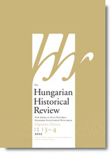 Emigration from Hungary in 1956 and the Emigrants as Tourists to Hungary Cover Image