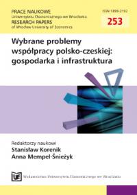 Strengthening of the building infrastructure on the Polish-Czech borderland by public finances sector units on the selected example Cover Image