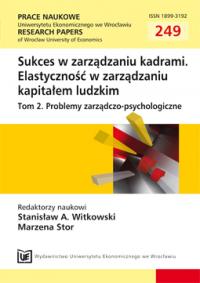 Whistleblowing in practice. Attitudes and behaviour of employees in Polish companies Cover Image