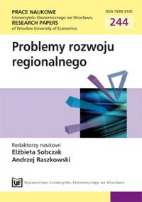 Transport as a factor of regional development Cover Image