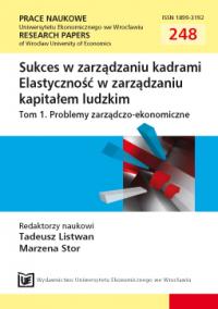 Towards flexibility of Human Resources Management? Chosen solutions used by the participants of hrm leader Competition in the years 2001-2011 Cover Image