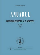 Scientifical Life of The Institute of History "A. D. Xenopol " in 2011 Cover Image