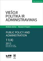 Aspects of Wards’ Development in the Republic of Lithuania Cover Image