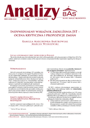 Indywidualny wskaźnik zadłużenia JST – ocena krytyczna i propozycje zmian. 