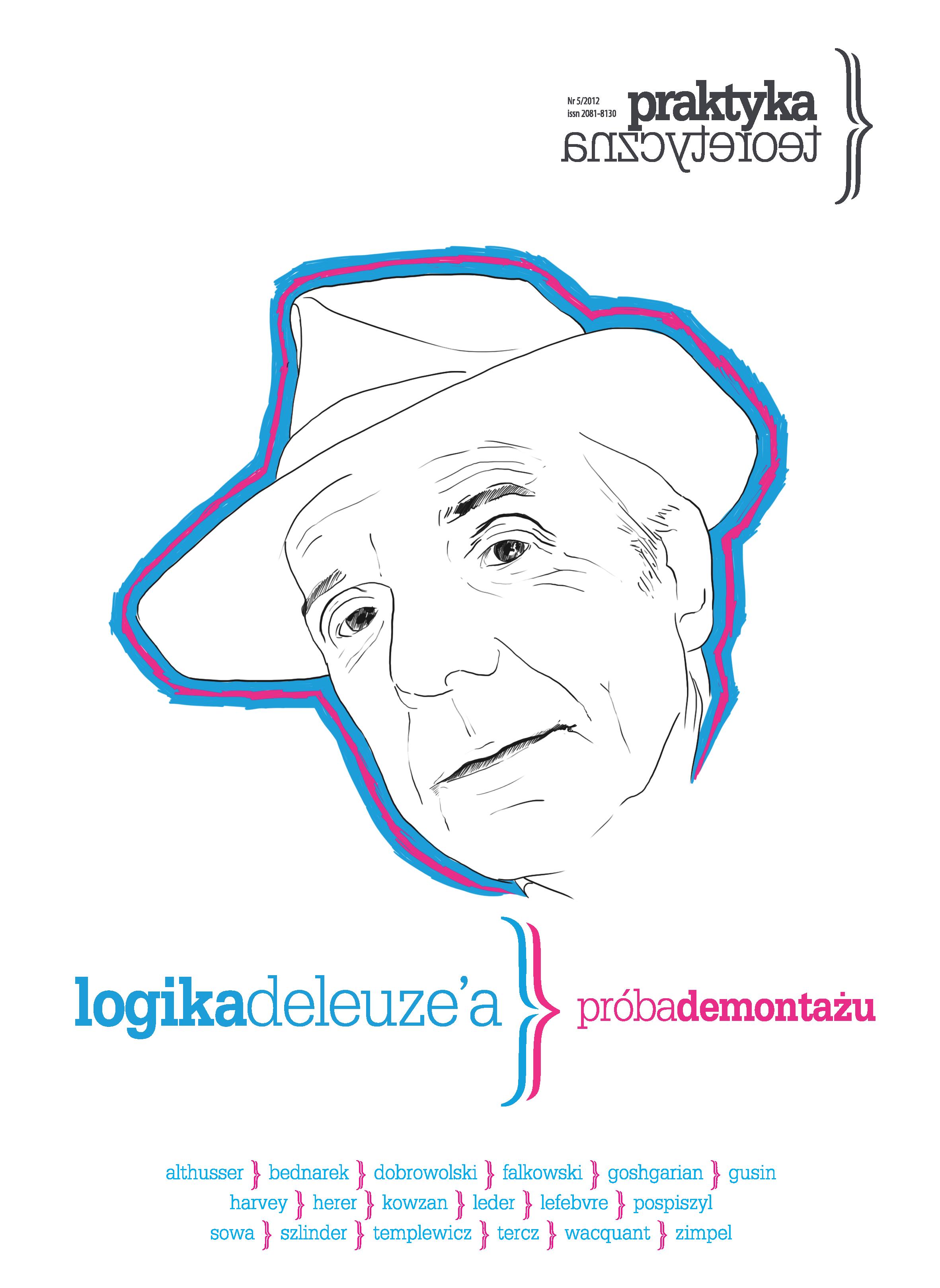 Architectonics of Deleuze’s Logic of sense Cover Image