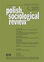 “Social Embeddedness” Viewed from an Institutional Perspective. Revision of a Core Principle of New Economic Sociology with Special Regard to Max Webe Cover Image