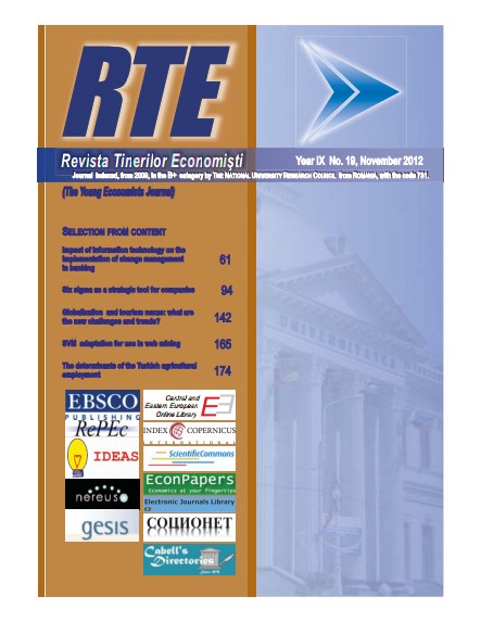 A STUDY REGARDING THE RENTABILITY OF ROMANIAN COMPANIES Cover Image