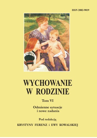 “It is not easy to be a parent” – presentation of the main assumptions of the programme intended for the parents benefitting from the help of the Miejski Ośrodek Pomocy Społecznej (the City Social Services Centre) in Wałbrzych Cover Image