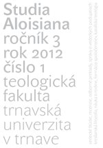 "The Family in the Modern World. The Problem of Cultural Values Family and Moral Environment in Slovakia. " Cover Image