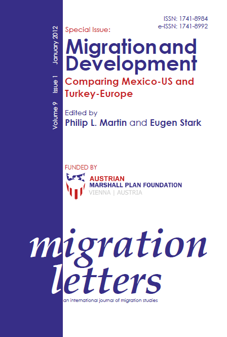 Migration, trade, and development: Comparing Mexico-US and Turkey-Europe Cover Image