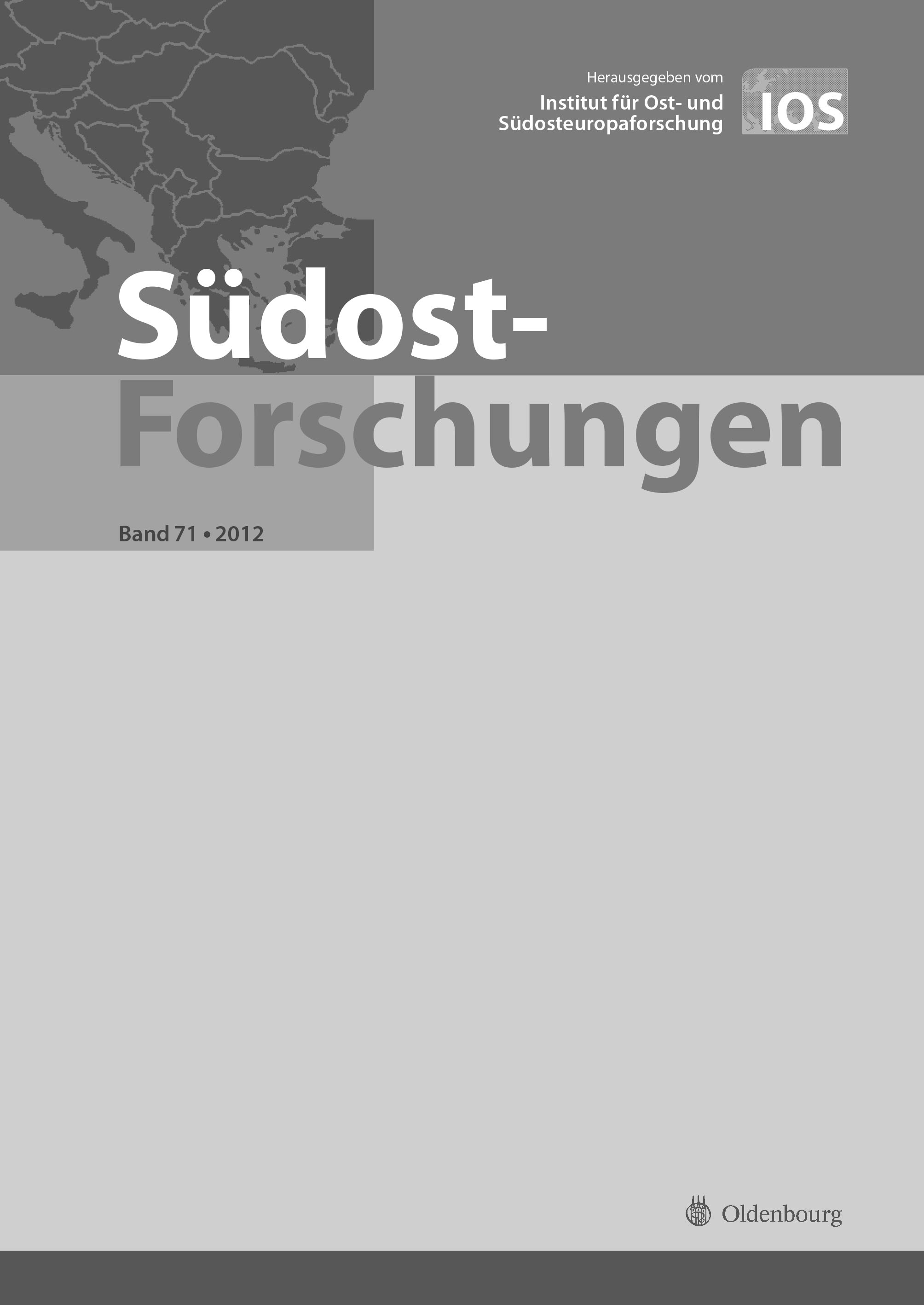 Das panslawische Feindbild im Griechenland des 19. und 20. Jahrhunderts