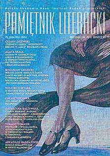 Metaphysical Grochowiak. A review: M. Nawrocki, „Tego się naucz każdy, kto dotykasz próżni”. Rzecz o poezji S. Grochowiaka. Kraków 2007 Cover Image