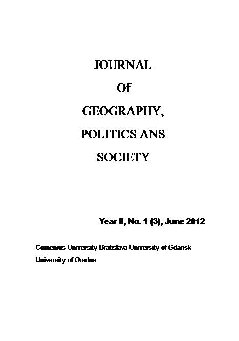 Evolution of historical regions, borderlands and borders during last century (1916-2011) at the external eu border corresponding to northern Romanian-Ukrainian sector Cover Image