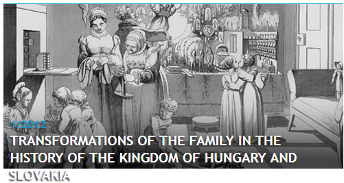 The Family Chronicle of Ján Jablonický and His Representation of Everyday Life in Western Slovakia during the 19th and 20th Centuries Cover Image