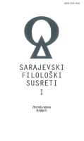SOME OBSERVATIONS ON THE USE OF NUMERALS  IN MEŠA SELIMOVIĆ’S NOVELS Cover Image