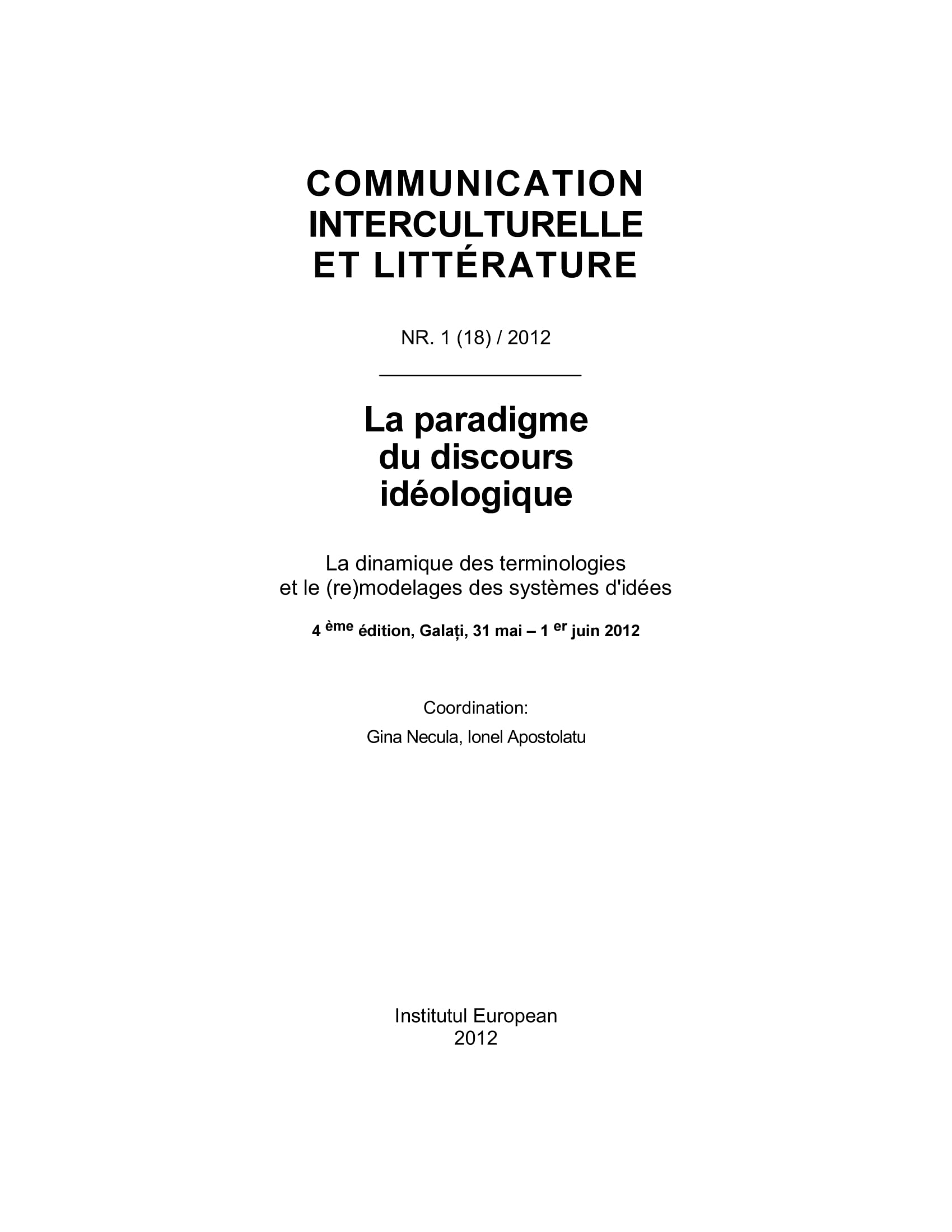 La « gastrolittérature » comme discours identitaire de la modernité. Deux exemples