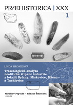 Microwear amalysis of Neolithic stone industry from Bylany, Miskovice, Mšeno and Tachlovice Cover Image