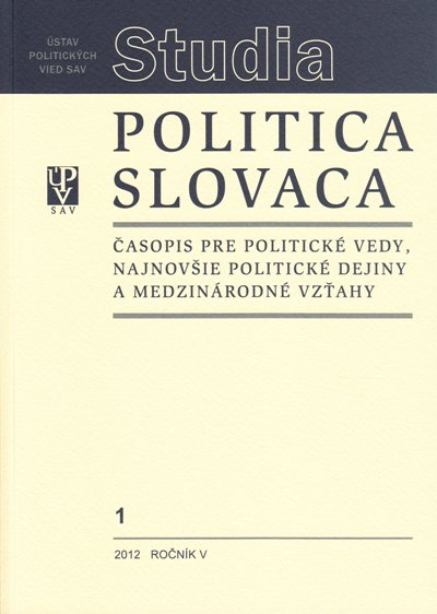 The political realism of Ján Mallý or an attempt at the policy of the „feasible“ Cover Image