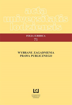 THE CONSTITUTIONAL TRIBUNAL AND TERRORISM - AN ANALYSIS OF SELECTED THESES FROM THE SENTENCE TK 44/07 Cover Image