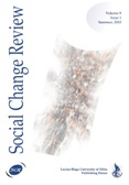Risks and Challenges. Introduction to Social Change Review Special Issue Cover Image