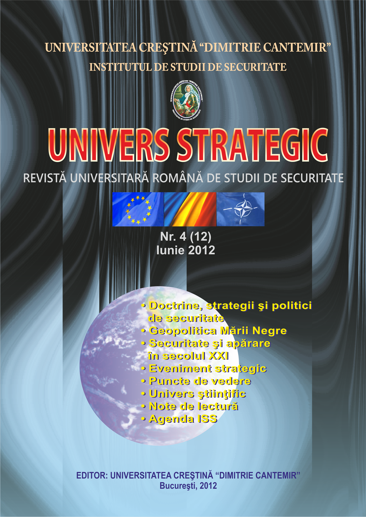 PREMISE STRATEGICE ALE CORIDORULUI ECONOMIC ÎNTRE ŢĂRILE ASIEI CENTRALE ŞI EUROPA, PRIN ROMÂNIA