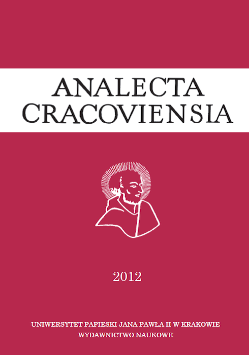 The influence of the crisis in the Universal Church on the Polish society in the 1st half of the 15th century. Chosen issues Cover Image