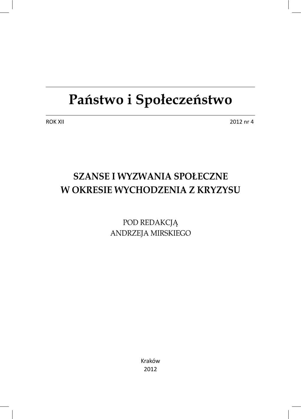 Conflicts in the family and their psychosocial consequences Cover Image