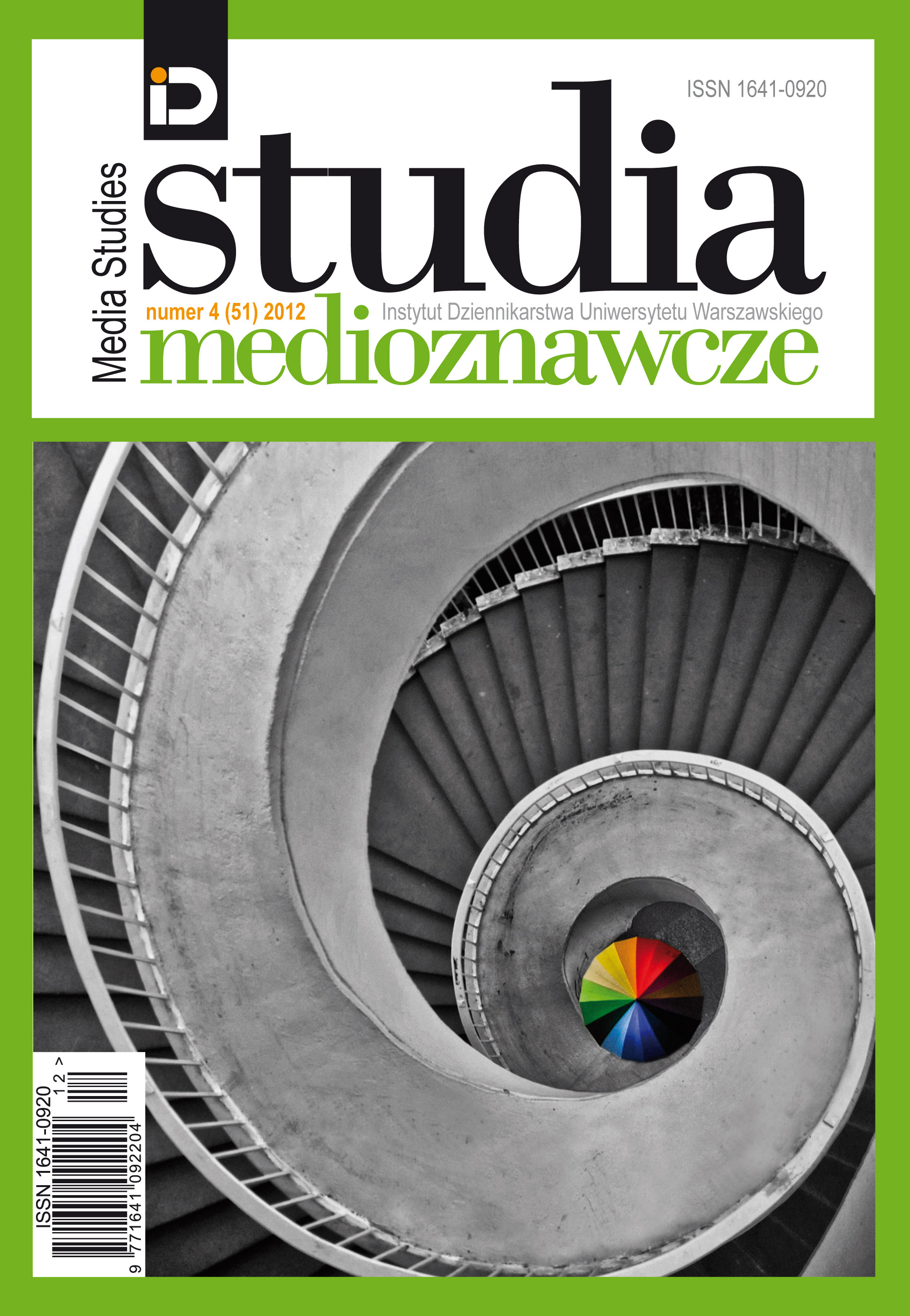 Report from the International Conference “Matters of Journalism: Understanding Professional Challenges and Dilemmas”, Gdańsk, 14–15 September 2012 Cover Image