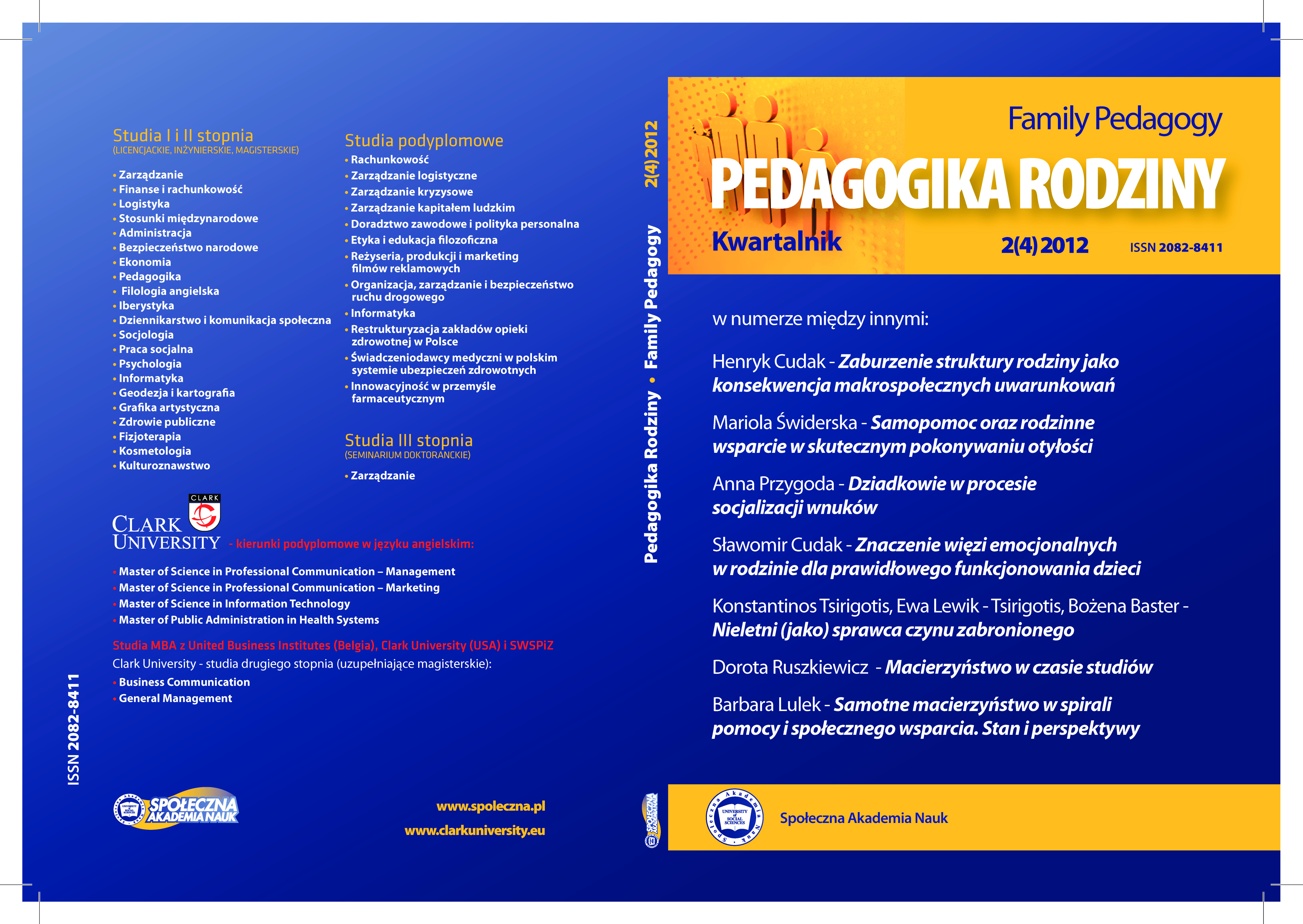 Wpływ bajek czytanych przez rodziców na rozwój dzieci w wieku szkolnym Cover Image