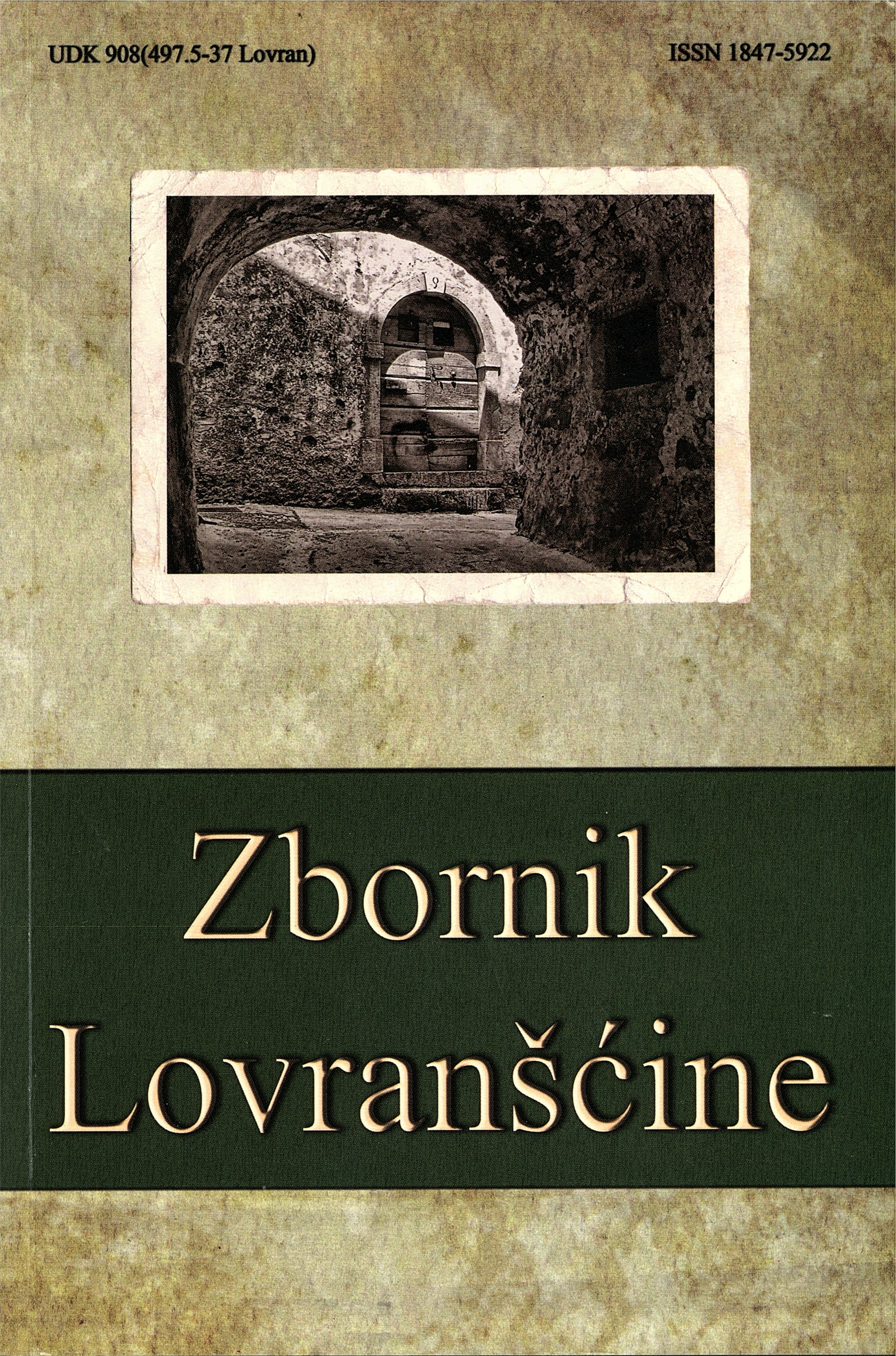 The inhabitants of the eastern part of the Lovran historic town core in XIX century Cover Image