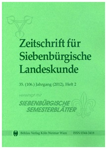 Volksschullehrer in Siebenbürgen, 1890-1910. Aus den Lebenserinnerungen von Johann Schmidt