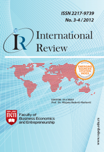 PROMOTION, THE INTENSITY OF LABOR AND INVESTMENT IN THE CASE OF A PRIVATE ENTREPRENEUR IN OSIJEK‐BARANJA COUNTY Cover Image
