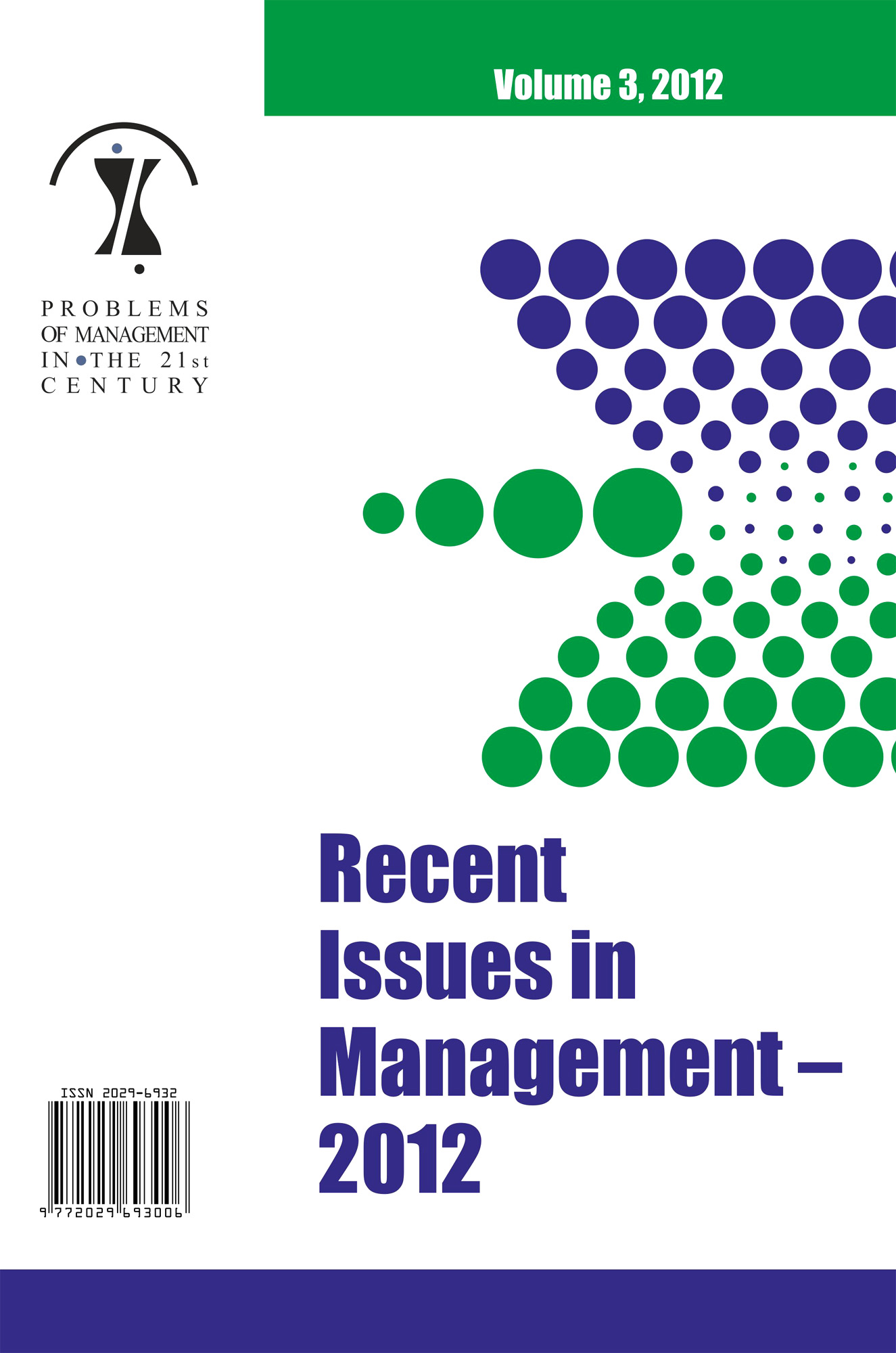 THE IMPACT OF CONTROL PROCESSES ON MANAGERIAL DECISION MAKING Cover Image