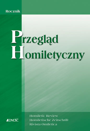 Homily as the Remedy Against Dechristianization Cover Image