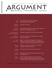 The Problem of the Synthetic a priori Judgements According to Hermann Lotze Cover Image