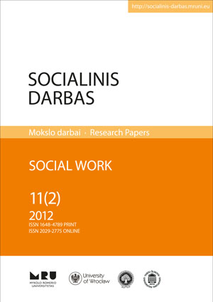 Factors of Training Practice in Social Community Work: Assessment of Practice Tasks Cover Image