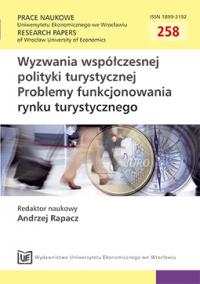 The comparison of offers in selected spa centers at the Polish-German border – comparable analysis Cover Image