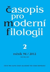 SVĚTLA ČMEJRKOVÁ, JANA HOFFMANNOVÁ (eds): MLUVENÁ ČEŠTINA: HLEDÁNÍ FUNKČNÍHO ROZPĚTÍ. Praha: Academia, 2011, 491 s., ISBN 978-80-200-1970-7 Cover Image