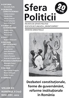 The Institutionalisation of the Romanian Party System Cover Image