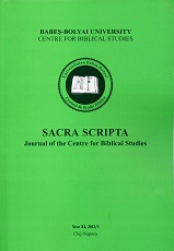 SOME REMARKS ON THE SEPTUAGINT VERSION OF ISAIAH 7,14 Cover Image