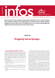 Property tax in Europe. Cover Image