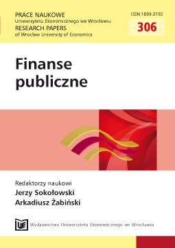 Financial independence of local government units in Poland Cover Image