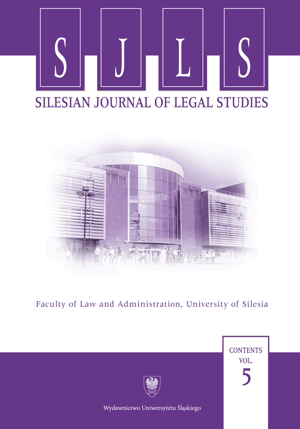 Review: Joanna Nowakowska-Małusecka: [The situation of a child in an armed conflict. An international legal study],Bydgoszcz–Katowice 2012,pp. 421 Cover Image