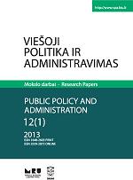 E-governance in Lithuanian Municipalities: External Factors Analysis of the Websites Development 
 Cover Image