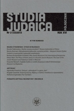 Review: Dariusz K. Sikorski, Spór o międzywojenną kulturę polsko-żydowską. Przypadek Romana Brandstaettera Cover Image