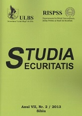 A VII-A CONFERINŢĂ INTERNAȚIONALĂ „ȘTIINȚE POLITICE, RELAȚII INTERNAȚIONALE ȘI STUDII DE SECURITATE” Cover Image