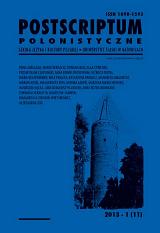 Addresses: Polish Texts in Non-Polish Studies Oriented Contexts