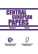 Formation of New Eastern Limes of Central Europe: Relations and Policy of European Union and Ukraine towards Cross-border Cooperation ... Cover Image