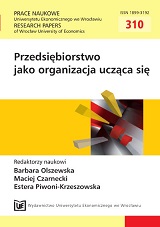 Trust as a determinant of enterprises’ organizational learning Cover Image