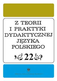 Review: "Innowacje i metody. W kręgu teorii i praktyki. Podręcznik akademicki dydaktyki kształcenia polonistycznego". T. 1. Red. Maria Ratajczak Cover Image